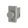 Modulo Dimmer Variador Digital Rotativo Bivolt Cinza Pial Plus + Legrand