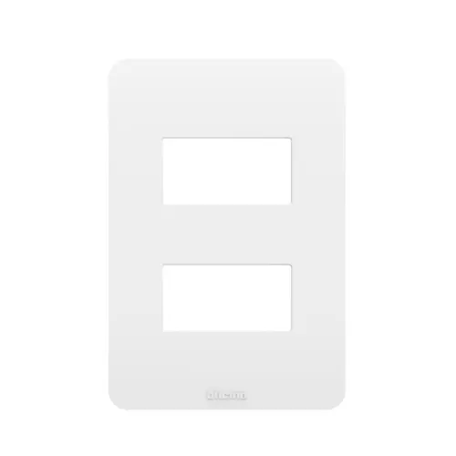 Placa 2 Posto Separados 4x2 Branca Matix Go Legrand