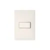 Conjunto Interruptor Simples 10A Branco Pial Plus + Legrand