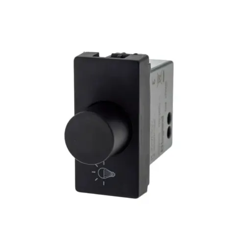 Modulo Dimmer Variador Digital Rotativo Bivolt Preto Pial Plus + Legrand