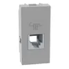 Modulo Tomada Telefone RJ11 1m Cinza Matix Go Legrand