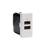 Carregador USB A+C 15W 1m Branca Matix Go Legrand