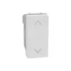 Modulo Pulsador com Reversao e Intertravamento Branca Matix Go Legrand