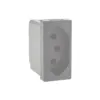 Modulo Tomada Energia 2P+T 10A 1m Cinza Matix Go Legrand