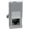 Modulo Tomada Dados RJ45 Cat6A 1m Cinza Matix Go Legrand