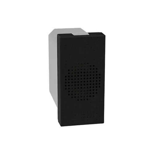 Modulo Campainha Cigarra 220V 1m Preto Matix Go Legrand