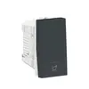 Modulo Pulsador P/Minuteria 10A 250V 1M Grafite Orion Schneider