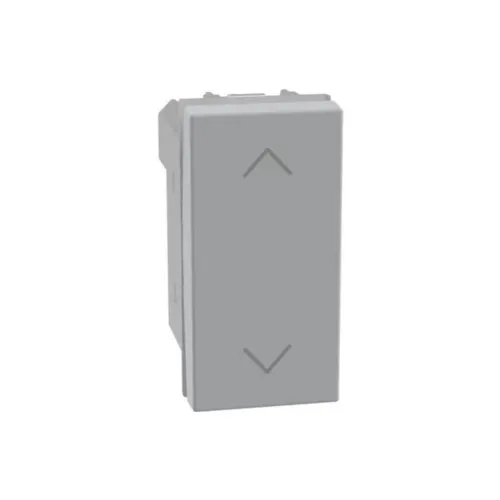 Modulo Pulsador com Reversao e Intertravamento Cinza Matix Go Legrand