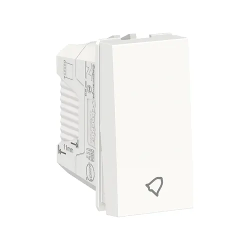 Modulo Pulsador Campainha 10A 250V 1M Branco Orion Schneider