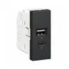 Modulo 2 Tomada USB A+C 2.4A 127/220V 1M Grafite Orion Schneider