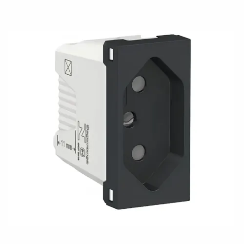 Modulo Tomada BR 2P+T 20A 250V 1M Grafite Orion Schneider