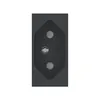 Modulo Tomada BR 2P+T 20A 250V 1M Grafite Orion Schneider