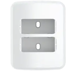 Caixa e Placa Sobrepor 2 Pos Compose Branco Weg