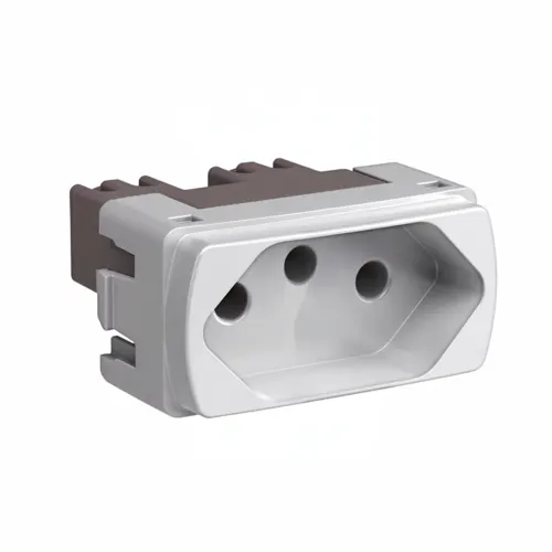 Modulo Tomada 2P+T 20A 250V 1M Branca Miluz Schneider