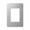 Placa 4X2 3P Stellar Black Orion Schneider