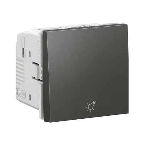 Modulo Dimmer Pulsador Digital 127/220V Led 2M Grafite Orion Schneider