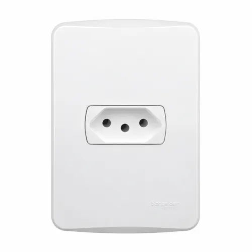 Conjunto Tomada 2P+T 20A 250V PL/BR Miluz Schneider