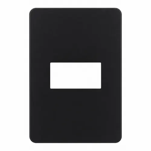 Placa 4X2 1P Stellar Black Orion Schneider