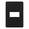 Placa 4X2 1P Stellar Black Orion Schneider
