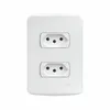 Conjunto 2 Tomadas 2P+T 10A 250V PL/BR Miluz Schneider