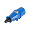 Plug Newkon 2P+T 16A 200/250V 6H IP44 Azul Steck