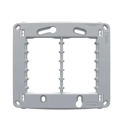 Suporte 4X4 P/6 Modulos Branca Miluz Schneider