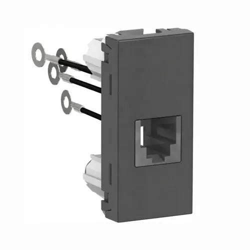 Modulo Tomada RJ11 4 Fios 1M Grafite Orion Schneider