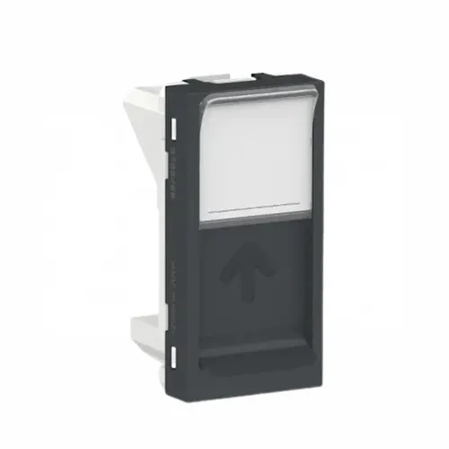 Tampa P/Conector RJ45 S1 1M Grafite Orion Schneider