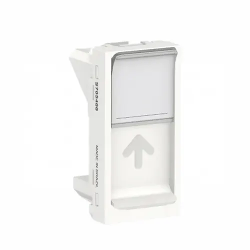 Tampa P/Conector RJ45 S1 1M Branco Orion Schneider