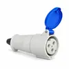 Acoplamento Newkon 2P+T 32A 200/250V 6H IP44 Azul Steck