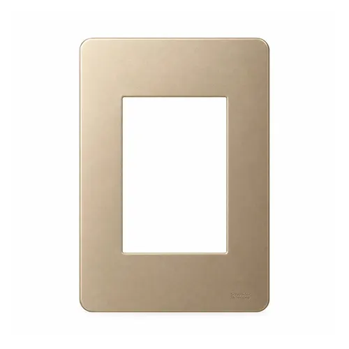 Placa 4X2 3P Horizon Gold Orion Schneider