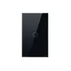 Interruptor Wi-Fi 4X2" 1 Modulo Preto Ambiente Steck