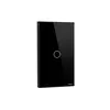 Interruptor Wi-Fi 4X2" 1 Modulo Preto Ambiente Steck