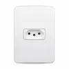 Conjunto Tomada 2P+T 10A 250V PL/BR Miluz Schneider