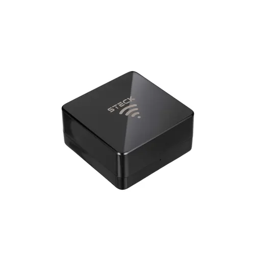 Controle Universal Wi-Fi Infravermelho Smarteck 4X2" 1 Modulo Preto Ambiente Steck