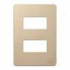 Placa 4X2 2P Horizon Gold Orion Schneider