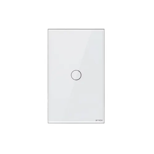 Interruptor Wi-Fi 4X2" 1 Modulo Branco Ambiente Steck