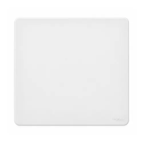 Placa 4X4 Cega Branca Orion Schneider