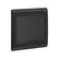 Placa 4X4 Cega Style Preto/Preto
