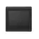 Placa 4X4 Cega Style Preto/Preto