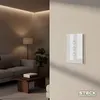 Interruptor Wi-Fi 4X2" 3 Modulos Branco Ambiente Steck