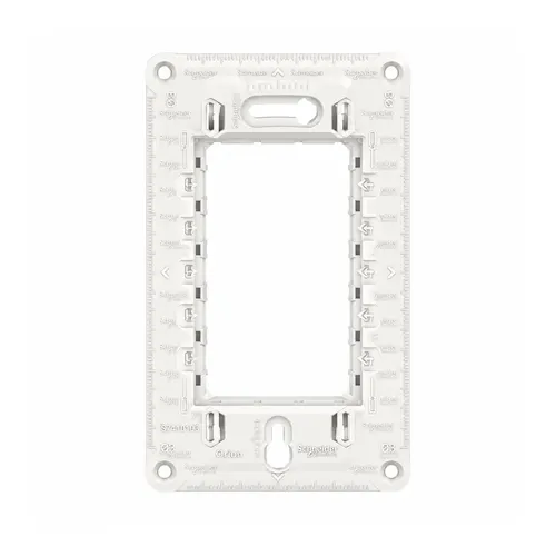 Suporte 4X2 P/3 Modulos Branco Orion Schneider