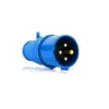 Plug Newkon 3P+T 63A 200/250V 9H Azul IP67 Steck