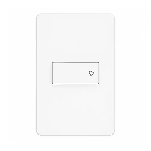 Conjunto Pulsador Campainha 10A 250V Branco Orion Schneider
