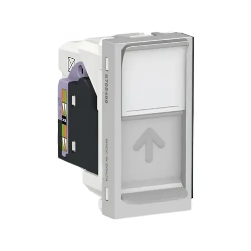 Modulo Tomada RJ45 8 Fios Utp CAT.6 1M Branco Orion Schneider