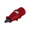 Plug Newkon 2P+T 16A 380/440V 9H IP44 Vermelho Steck