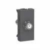 Modulo Tomada P/Antena TV Coaxial 1M Grafite Orion Schneider
