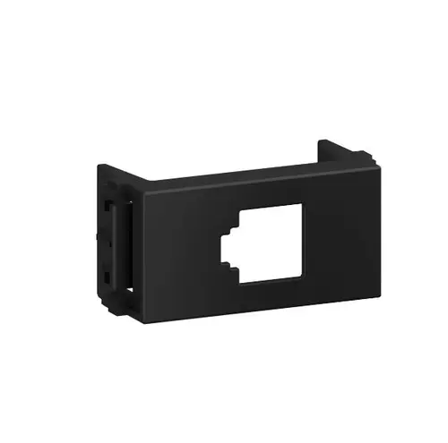 Kit 2 Modulo P/ RJ45 Preto