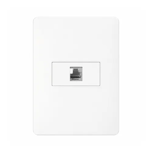 Conjunto Tomada RJ11 2 Fios Branco Orion Schneider