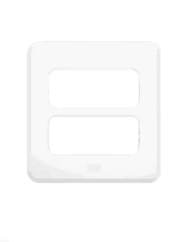 Placa De Embutir 4X Ø 35 Mm 2 Modulos Branca Weg